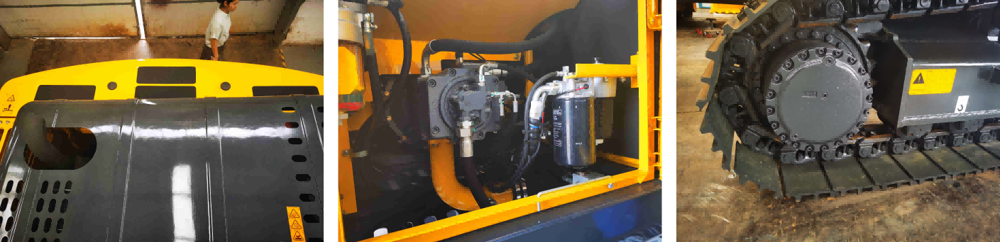 حفارة مجنزرة هيدروليكية هجينة بوزن 51 طنًا حفارة مجنزرة هيدروليكية هجينة بوزن 51 طنًا